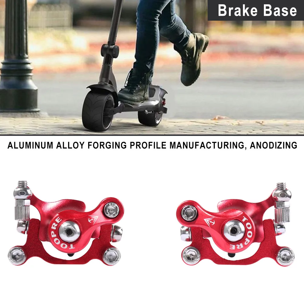 Disc Brake E-Bicycle for 10/12 Inch Xinlong ZOOM Electric Scooter Folding Aluminum Alloy Driving Brake Lever Hydraulic Brakes