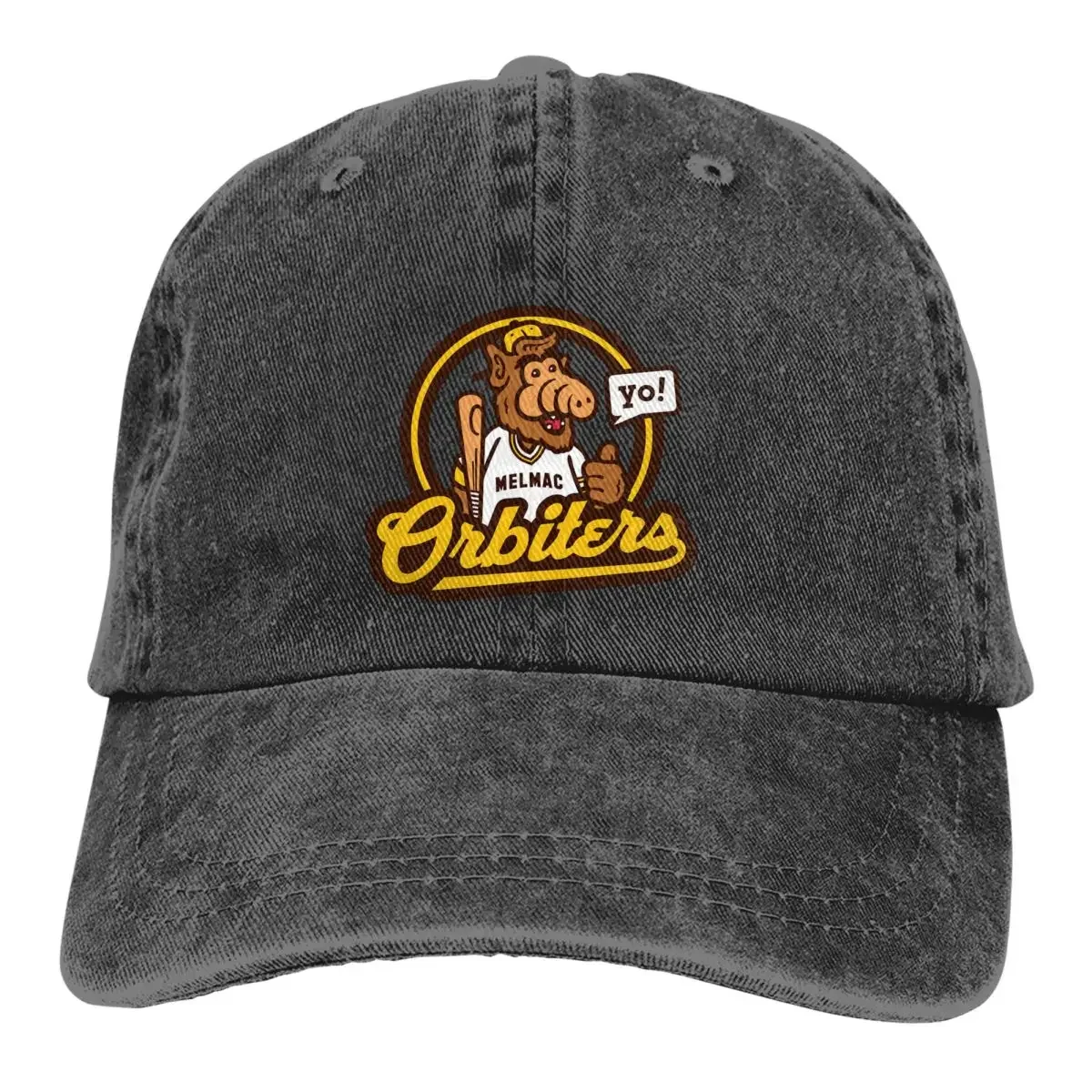 

Summer Cap Sun Visor Orbiters Hip Hop Caps ALF The Animated Series Cowboy Hat Peaked Hats