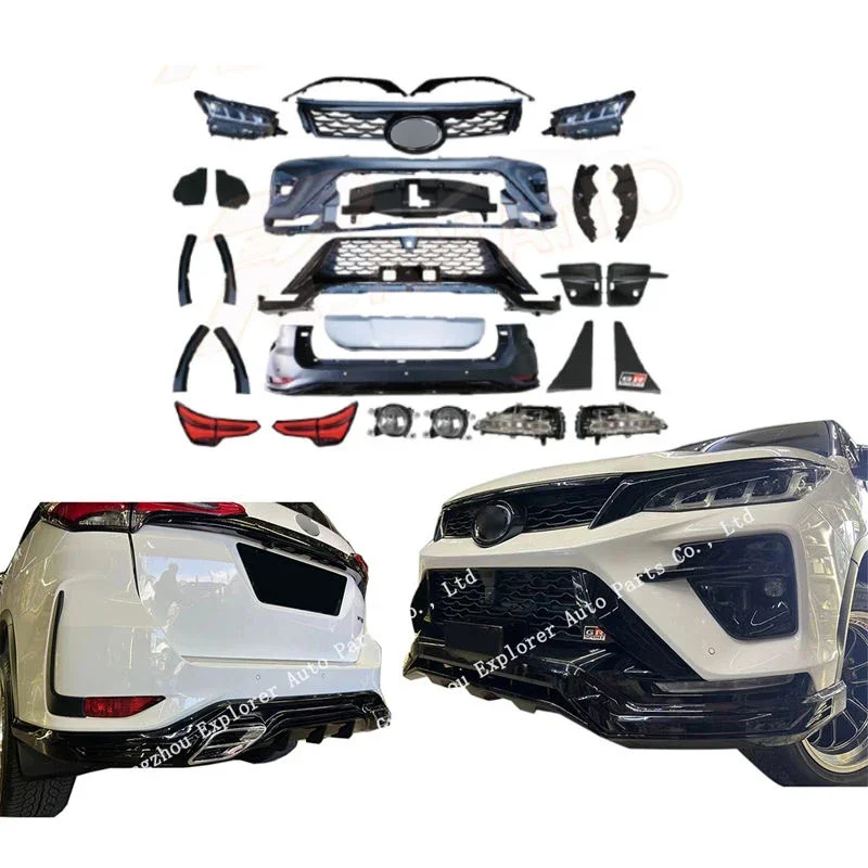 

Body Kit for Fortuner 2016-2021 Upgrade to Fortuner Legender GR Sport Bodykit