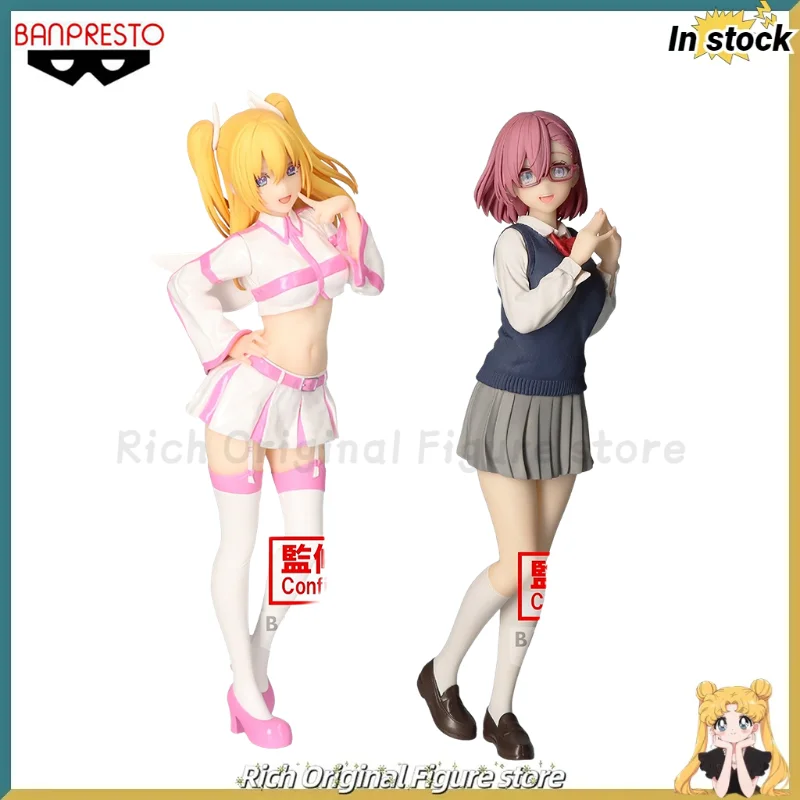 

In Stock Original BANDAI BANPRESTO GLITTER＆GLAMOURS 2.5 Dimensional Seduction Lilith RIRISA AMANO Angel Costume Design Toy Model