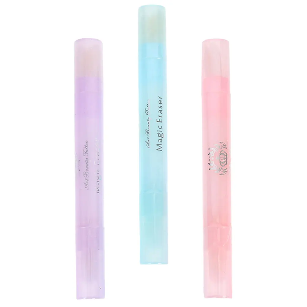 3Pcs Nail Polish Removal Pen with Fine Tip for Error Correction Manicure Tools Women Nail Care Essential Kit Manicure Pens