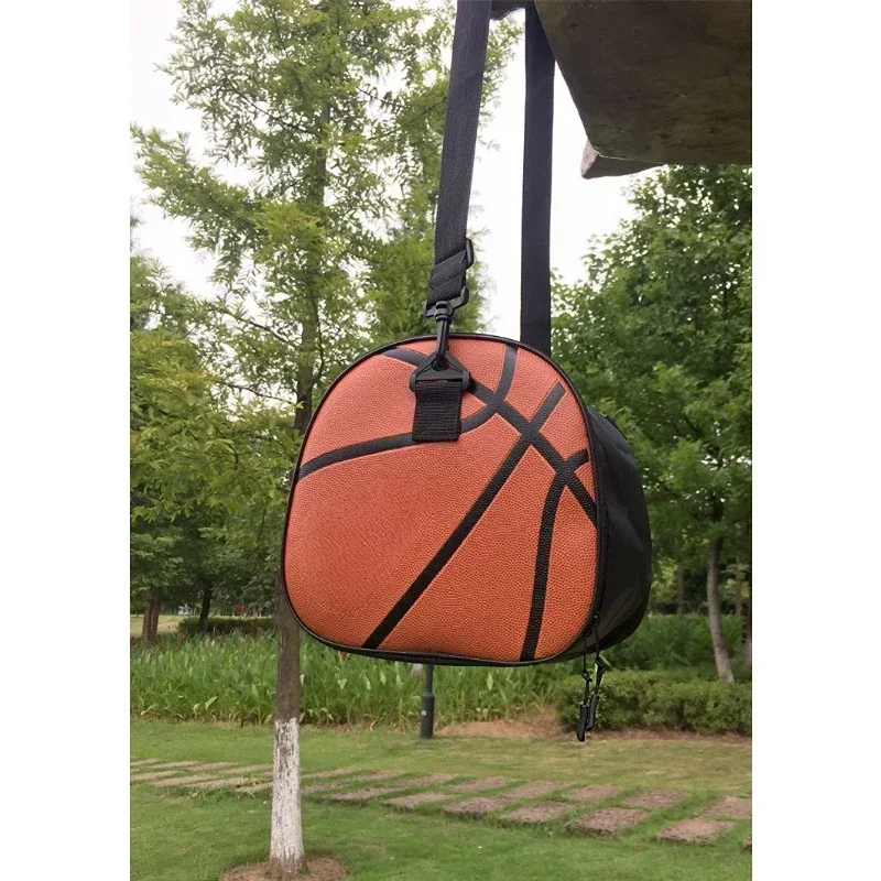 ใหม่กีฬากลางแจ้งไหล่ฟิตเนสกระเป๋าอุปกรณ์การฝึกอบรมอุปกรณ์ฟุตบอลชุดวอลเลย์บอลบาสเกตบอลออกกําลังกายลูกฟุตบอล