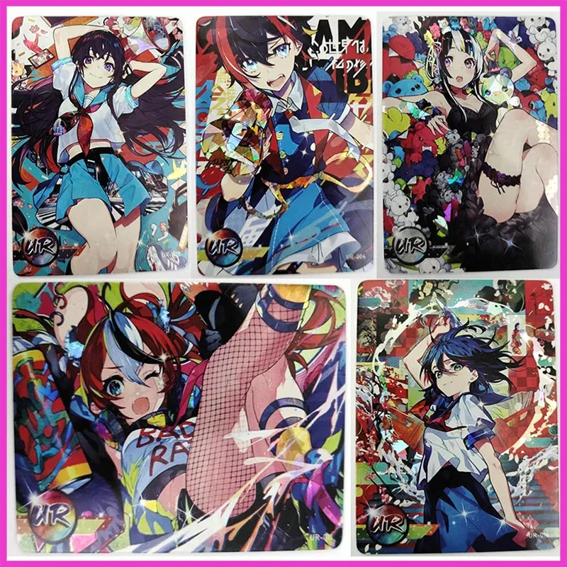 

Anime Goddess Story Rare UR Reflections Flash Cards Special Week Tokai Teio Toys for boys Collectible Cards Birthday Gifts