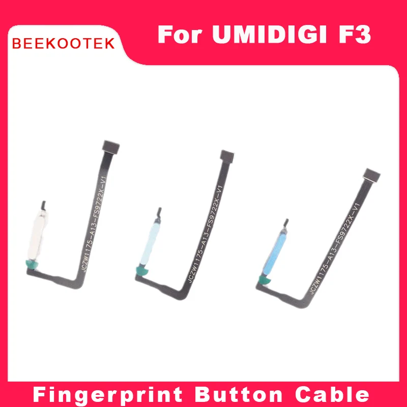 

New Original UMIDIGI A13 F3 Fingerprint Sensor Flex Cable Repair Replacement Accessories For UMIDIGI F3 Smart Phone