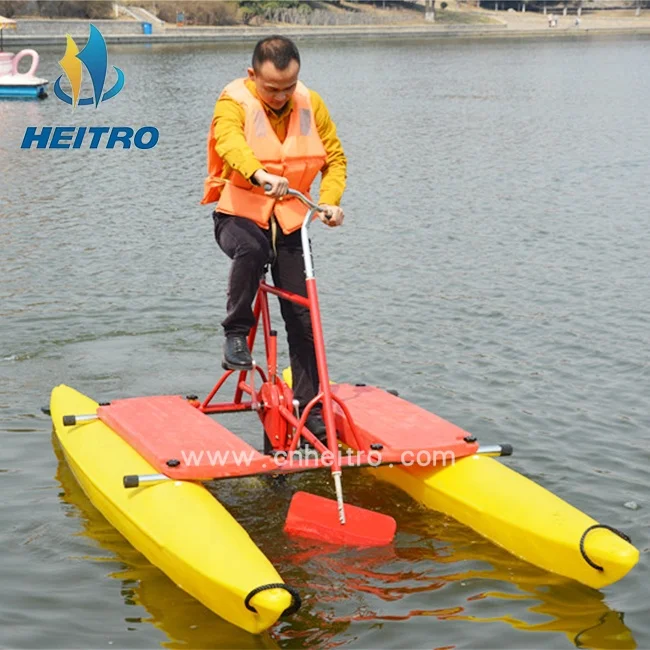 Bici a pedali d'acqua di marca Heitro con certificazione CE