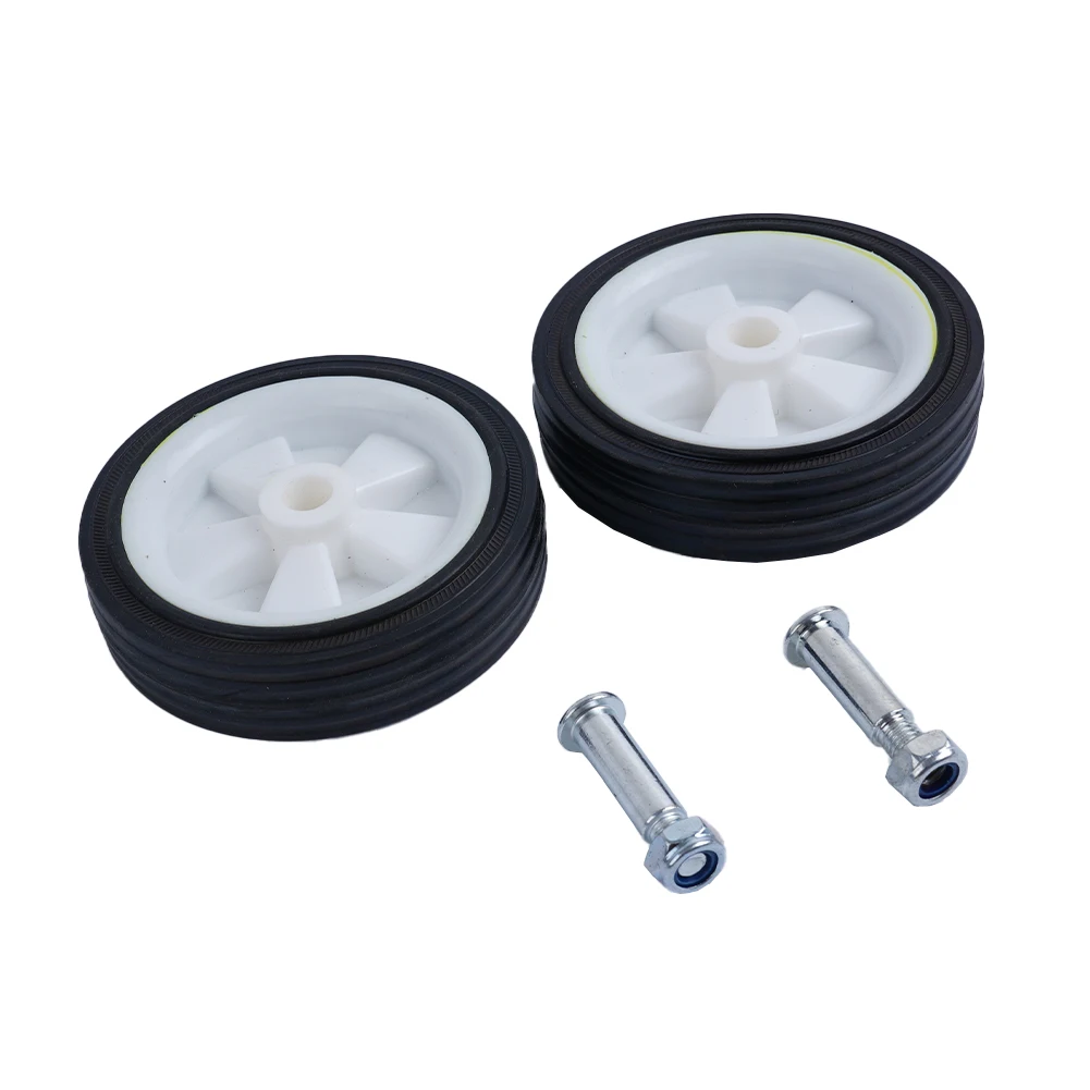 Caster Wheels for Air Compressor Mobility Featuring Non-Slip for tread and Silent Operation Suitable for 12mm Axle Mounting