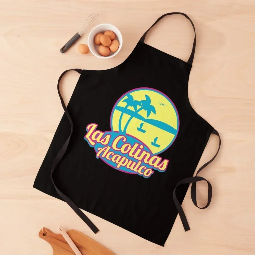 

Las Colinas, Acapulco, Mexico, Las.Colinas Hotel, Beach, Bar shirt Apron women's work Manicurists Apron