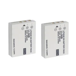 2Pcs Original Li-30B Li 30B 645mAh Battery for Olympus Stylus Verve Digital, Digital S, µ-Mini Digital, µ-Mini Digital S Cameras