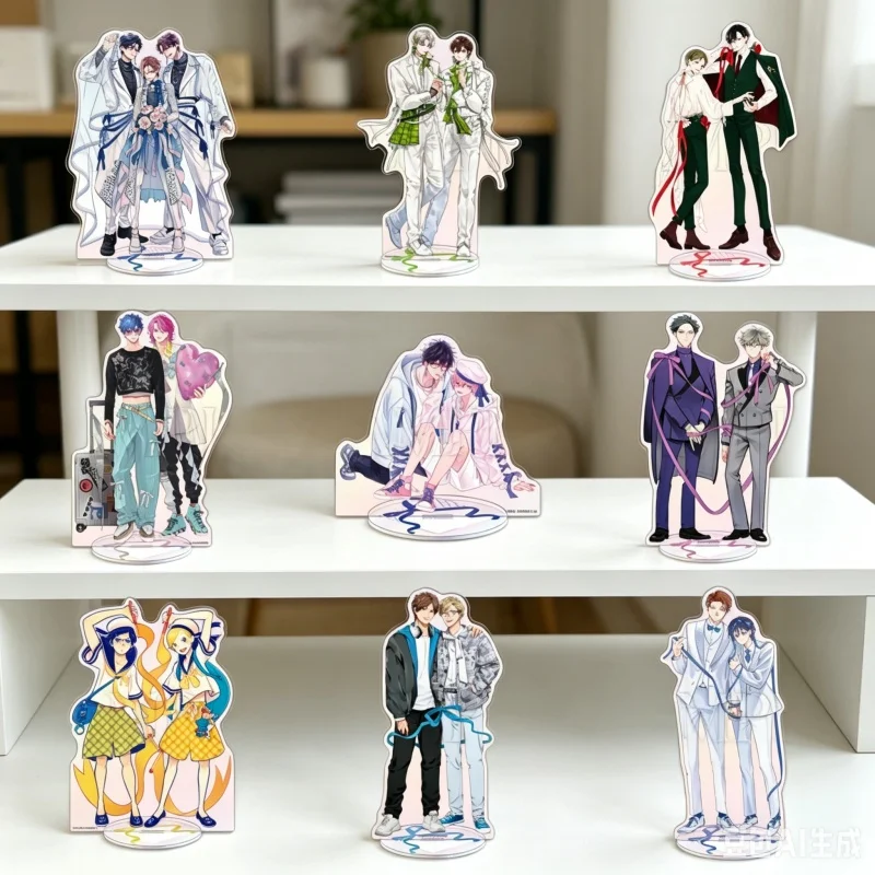 BL Anime boys in love 15cm Acrylic Stand Model Plate Decor for Collection favorite products of fans keychain Charm Fans Gifts