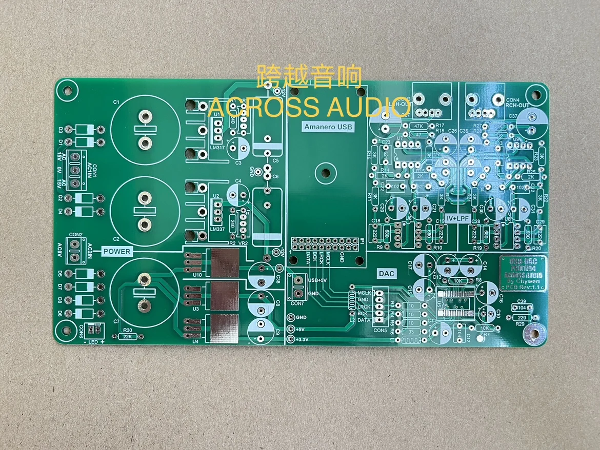 

USB Audio Decoding PCM1794 Circuit Board (empty Board)