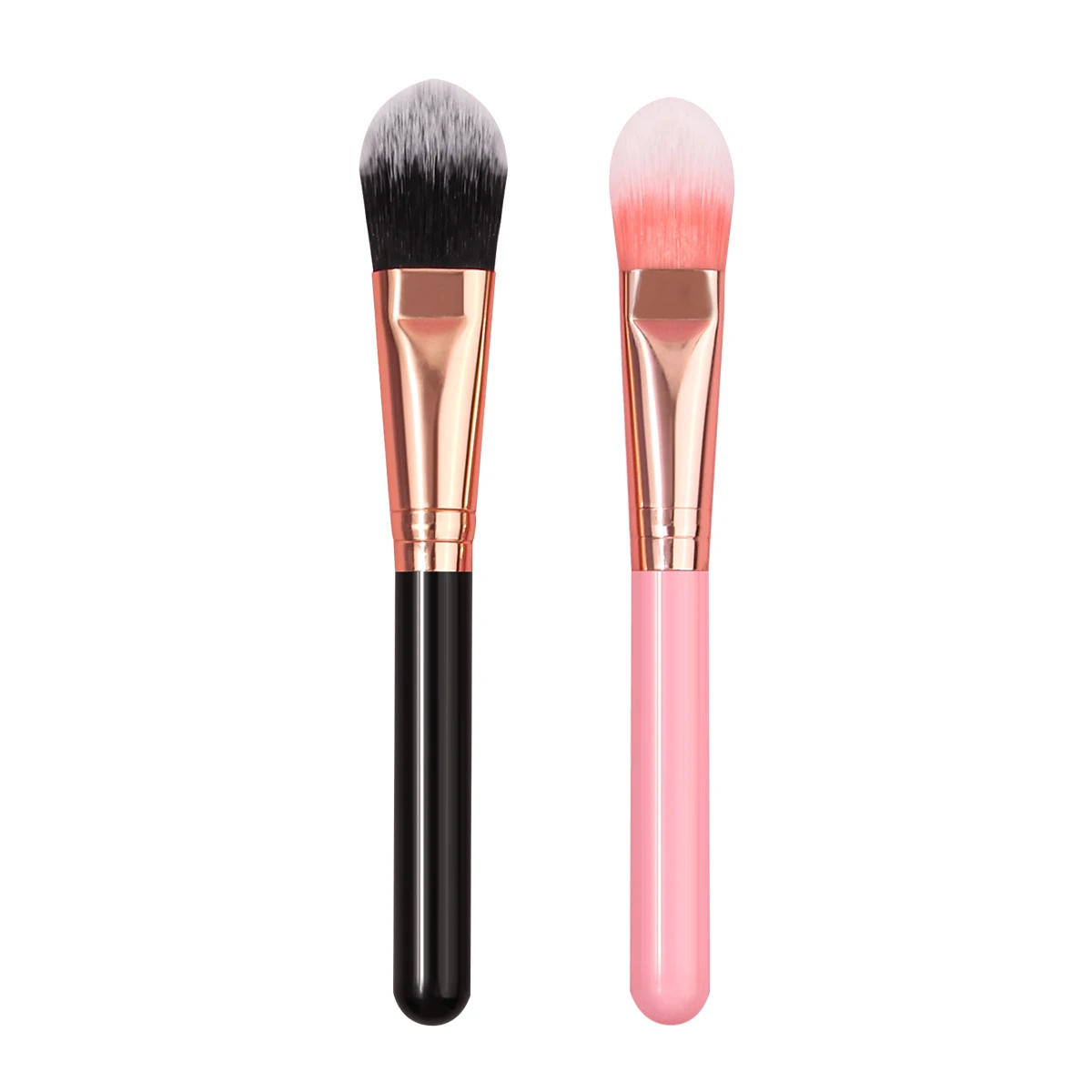 2PCS Concealer Foundation Brush Set, Gradient Soft Hair For flawless and seamless foundation makeup