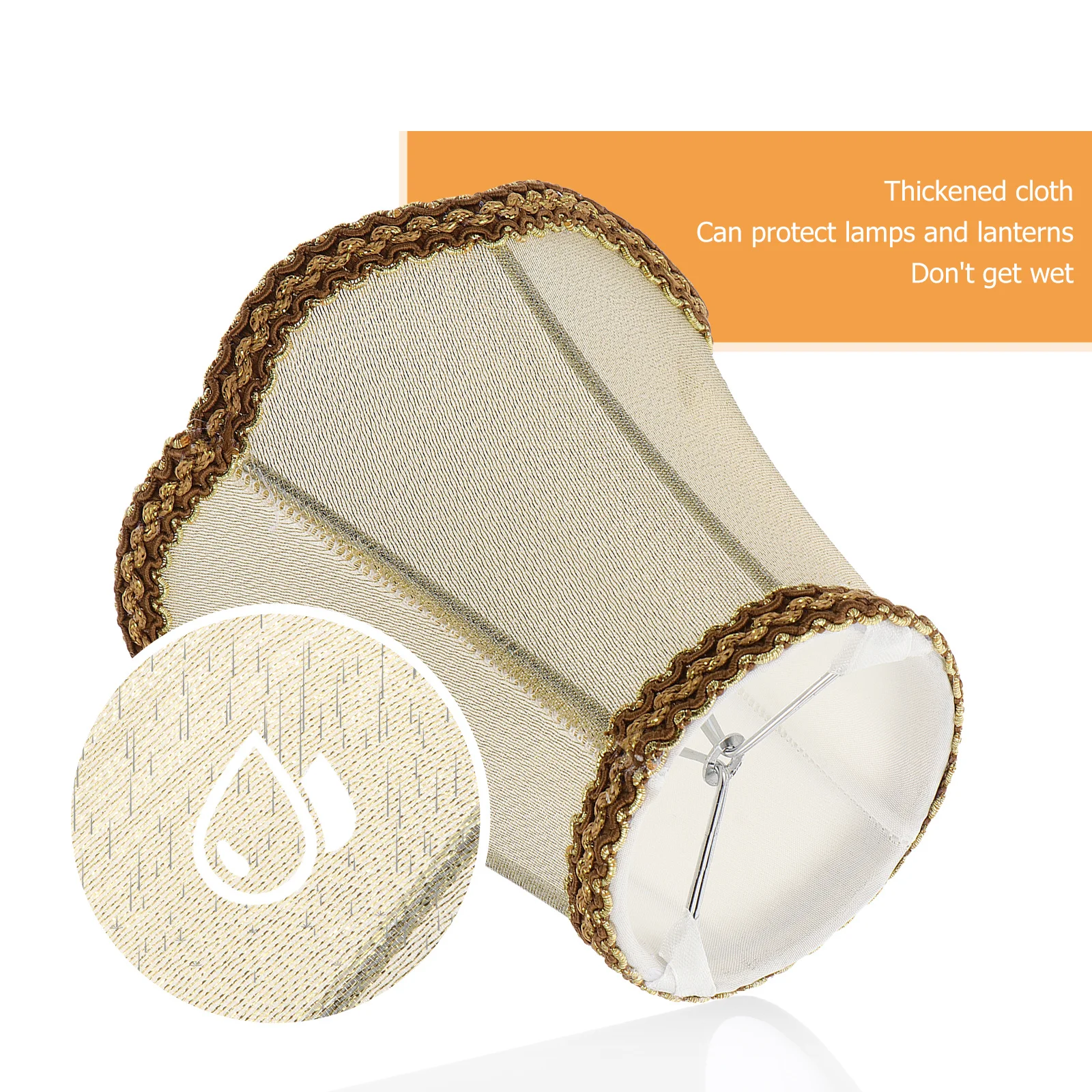 بسيطة القماش غطاء مصباح غطاء للمنزل فندق الجدول مصباح تركيبة إضاءة مصباح للزينة ملحق غطاء خفيف المنزلية #6