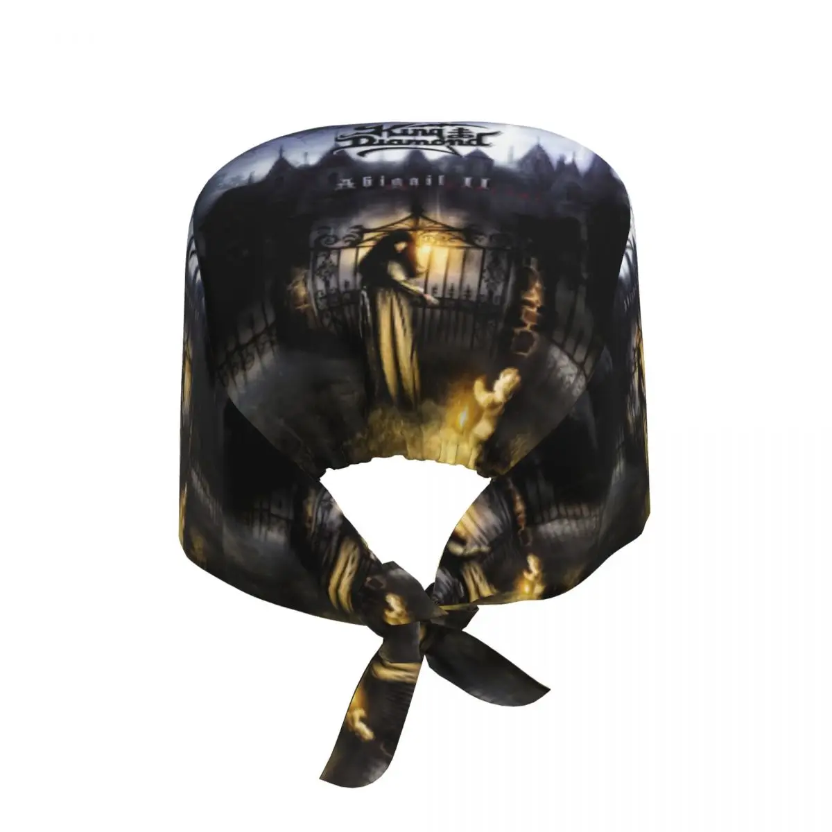 King Diamond Danish Rock Musician Vocalist Scrubs Cap Surgical Hats Women Men Operating Room Cap Nursing Cap Lab Works Hat