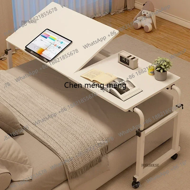 Lazy Cross-bed Computer Desks Movable Lifting Bedside Bed Tables Adjustable Suspended Computer Table Bedroom Home Study