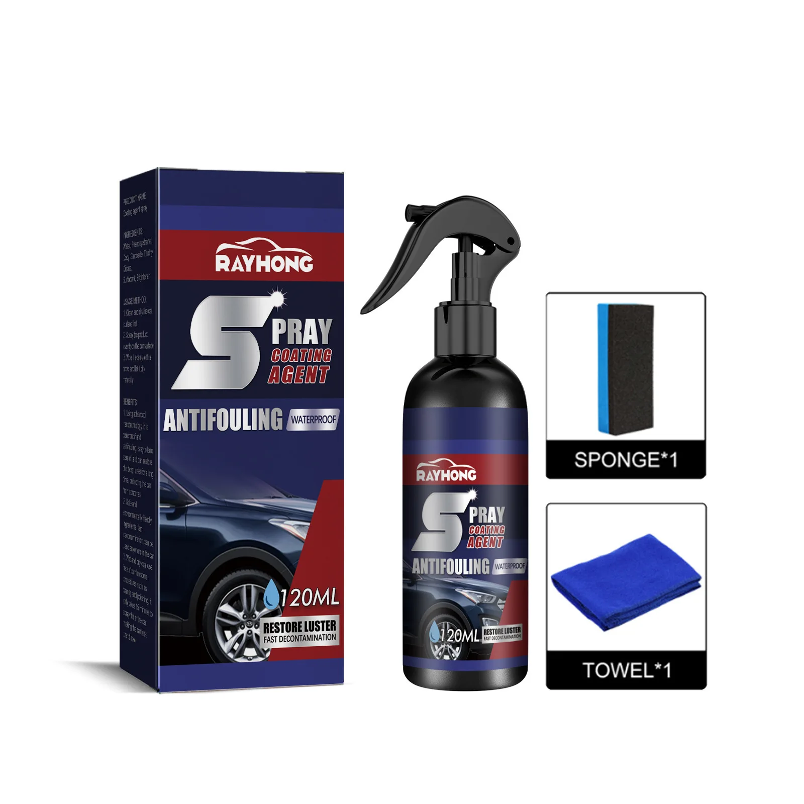 Spray Paint Protectant for New Drivers Simple Use Durable Bright Surface Guard Water Beading Effect