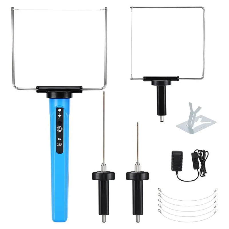 AA14 New 4-In-1 Hot Wire Knife Foam Cutter Tool Set With Electric Cutting Machine Pens, US Plug