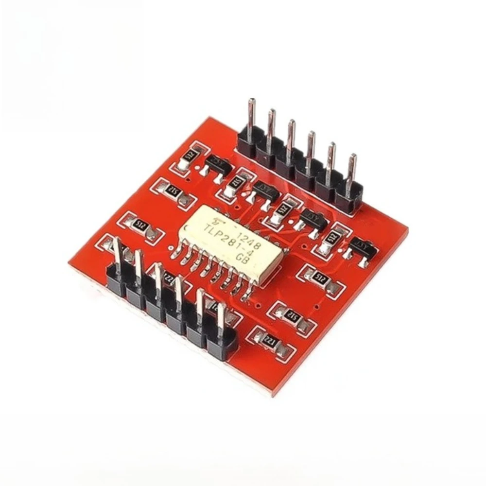 10pcs TLP281 4 Channel Optocoupler Isolation Module High Low Level Expansion Board for Arduino Electronic Brick