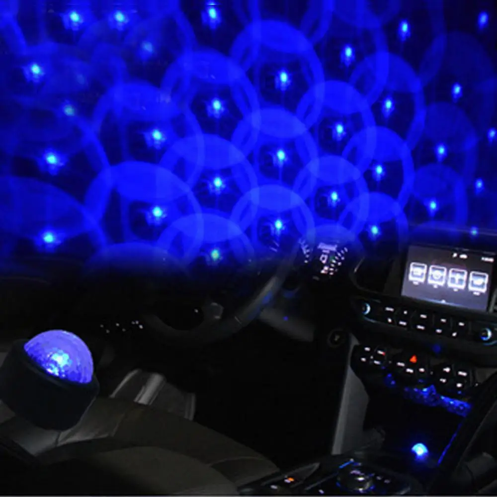 Освещение для диджея, освещение, внешнее освещение, USB мини-диско-шар, разноцветный автомобильный Декор для комнаты, стробоскоп