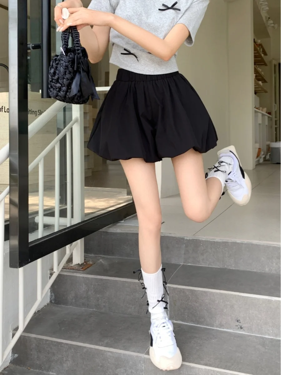 

Женские повседневные брюки с высокой талией и цветочным принтом, пышные, широкие штанины, большие размеры, летняя новинка