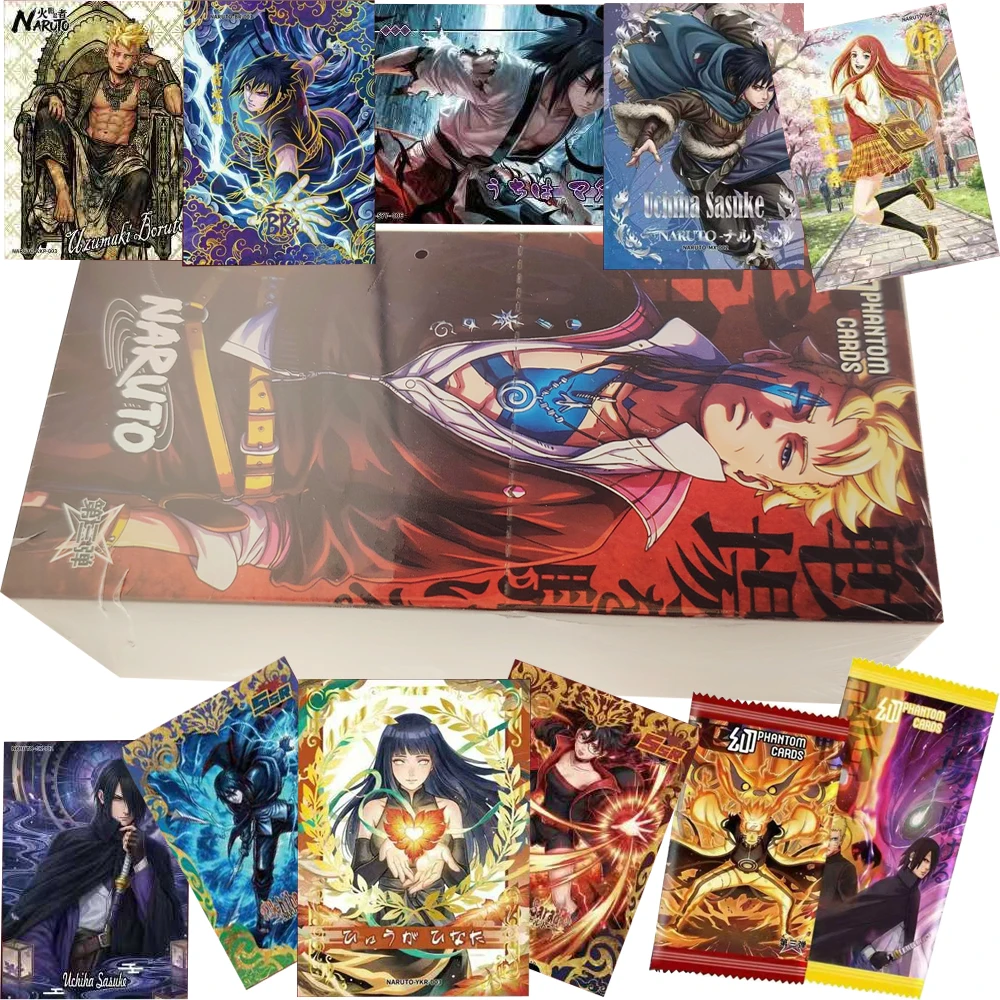 青春ファンタジーアドベンチャーアニメ「naruto-ナルト」コレクション-英語版カード-漫画hd画質限定-周辺キャラクターカード