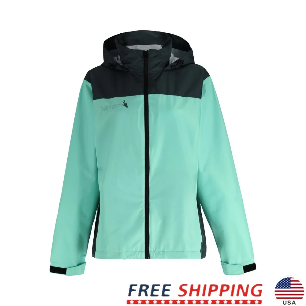 

Водонепроницаемая ветрозащитная дышащая женская куртка с регулируемым капюшоном, легкое уличное пальто с карманами, технология Dri-pore, все