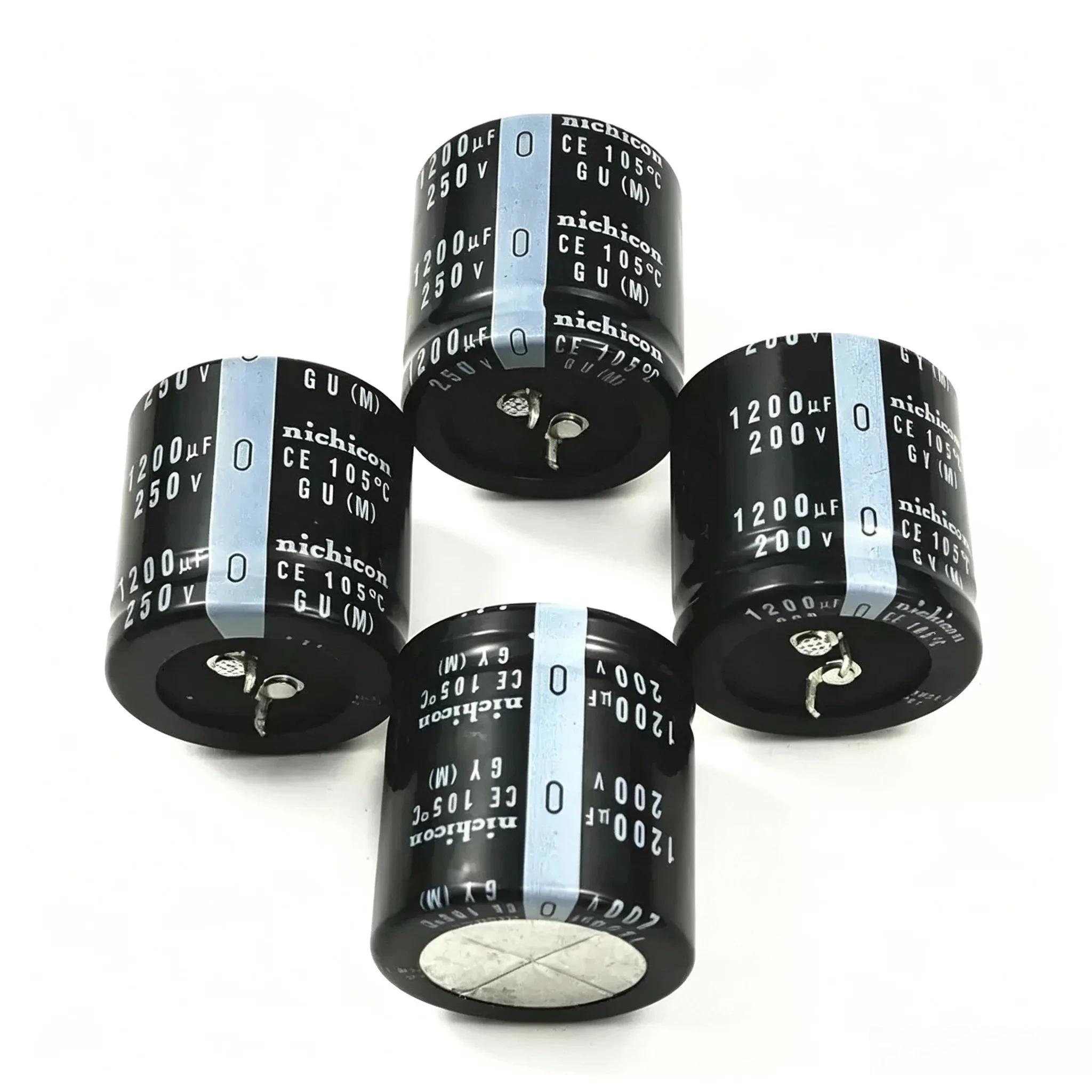 2pcs 200V 1200uF 22X50 25X50 30X30 30X35 30X40 30X50 35X30 35X35 35X45 35X50 Capacitor 1200uF 250V Brand new Imported Nichicon