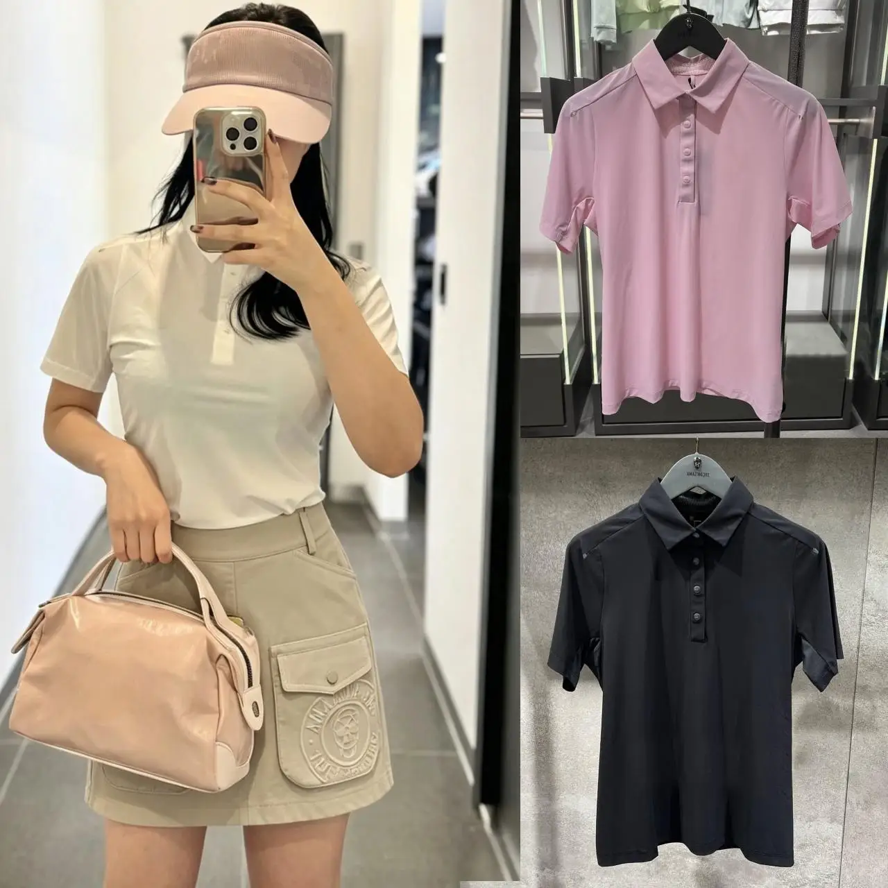 Women's New Arrival Golf Clothing: Quick-Dry Casual Short-Sleeve Polo Shirt with a Collar—Versatile for Sports and Everyday Wear