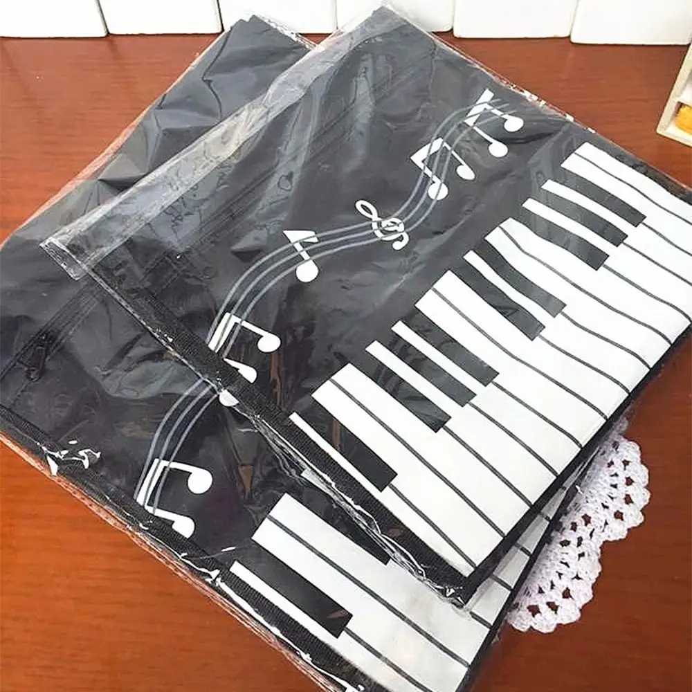 Multi-purpose Durable Piano Keys Handbag Creative Washable Tote Bag Single Shoulder Portable Shopping Bag Teenager