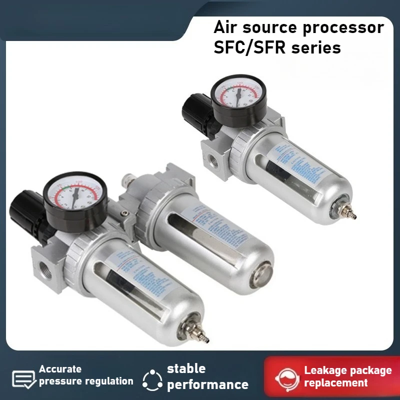 

Regulator Valve Automatic Drainage SFC SFR 200 300 400 Air Compressor Air Filter Regulator Drain Valve Filter