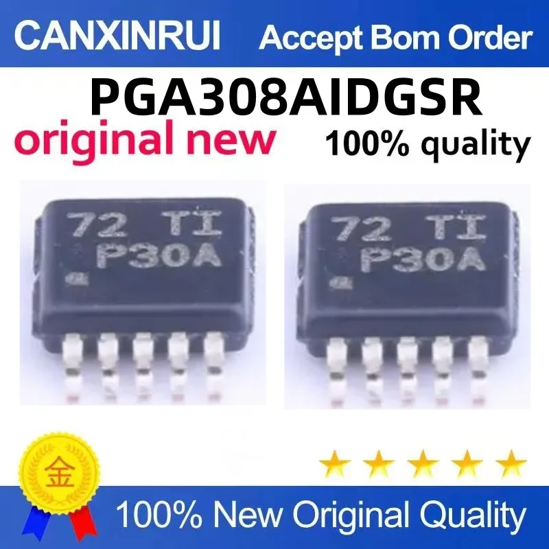 Original | Brand new genuine PGA308AIDGSR PGA308 MSOP10 silk screen P30A chip