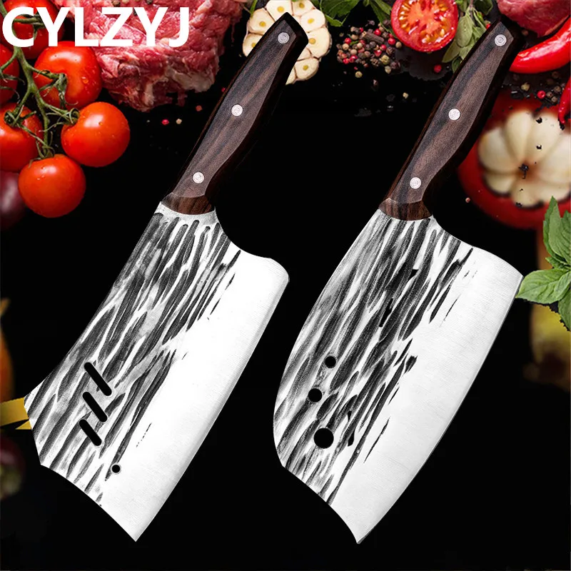 

Fishing Butcher Knife Meat Cleaver Seafood Market Aquatic Fish Knife Professional Tool Cooking Kitchen Knife Sharp Slaughter