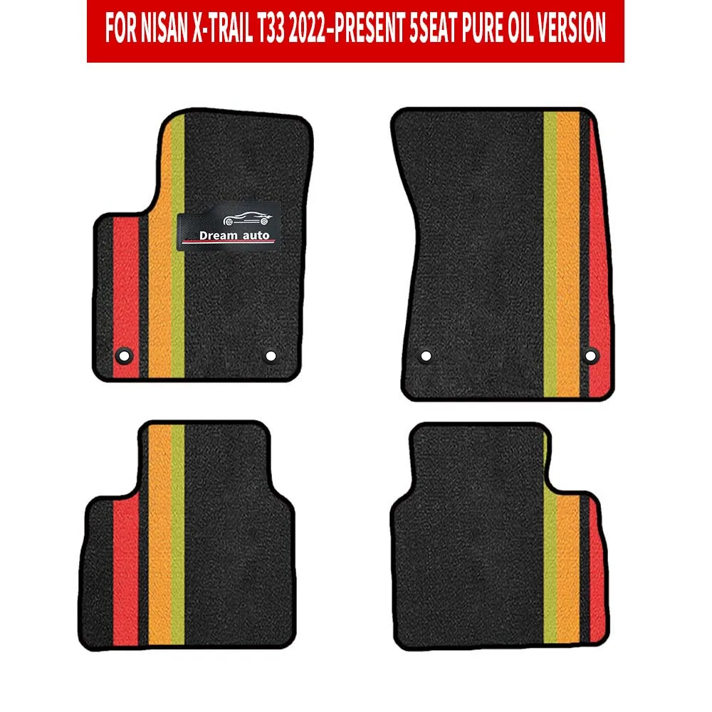 

Custom Car Floor Mats For Nisan x-trail T33 2022–2025 5Seat Pure oil version Waterproof Auto Carpets Foot Coche Accessorie