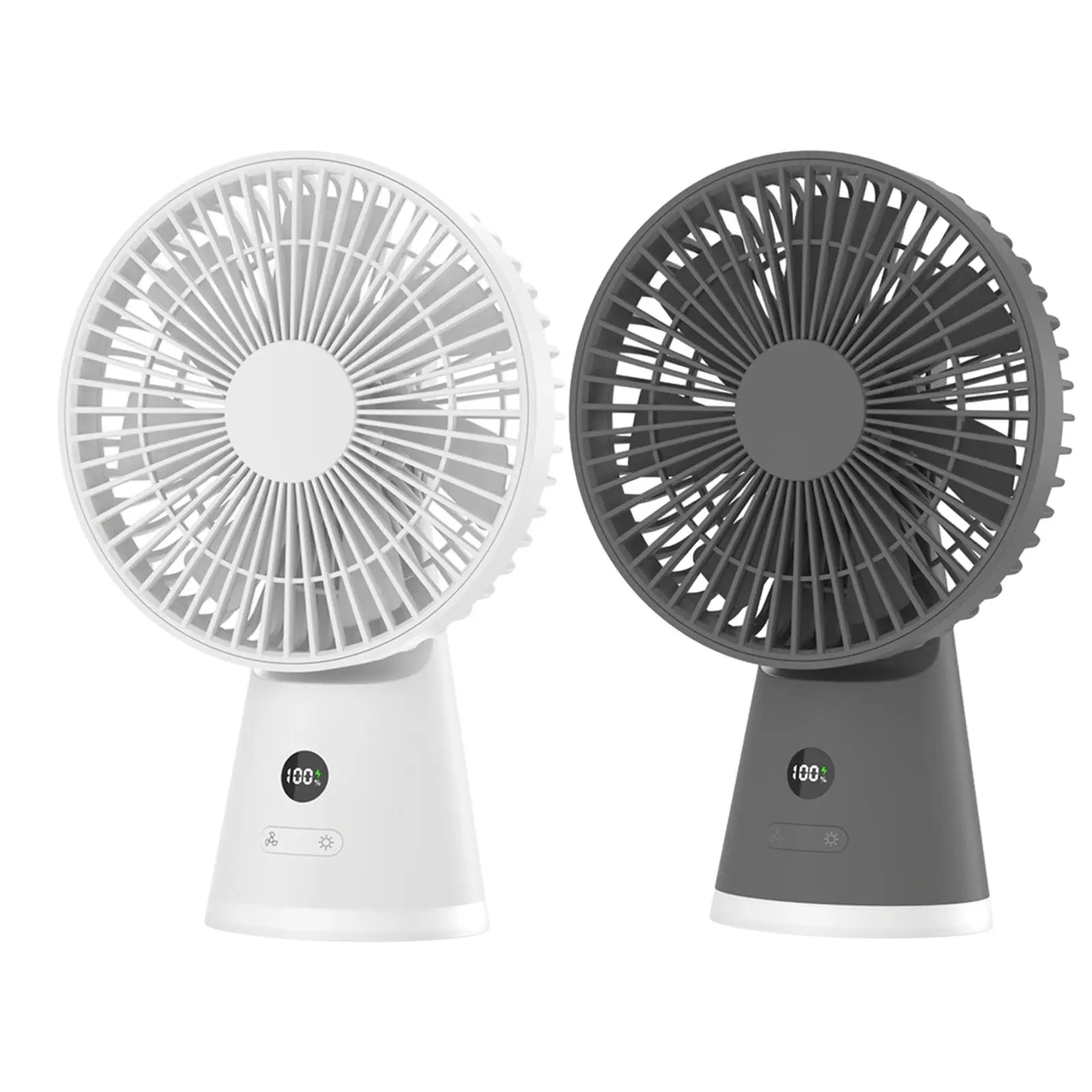 Mini ventilador elétrico elegante, Ventilador pessoal, Pequeno ventilador de mesa, Ventilador de mesa para caminhadas, Outdoor, Mochila, Camping, Escritório