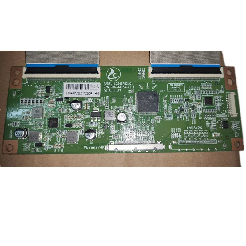 Livraison gratuite! LC546PU2L01 PD6744C5A-V1.1 TV 4K carte t-con pour PTV-55VU4 carte t-con