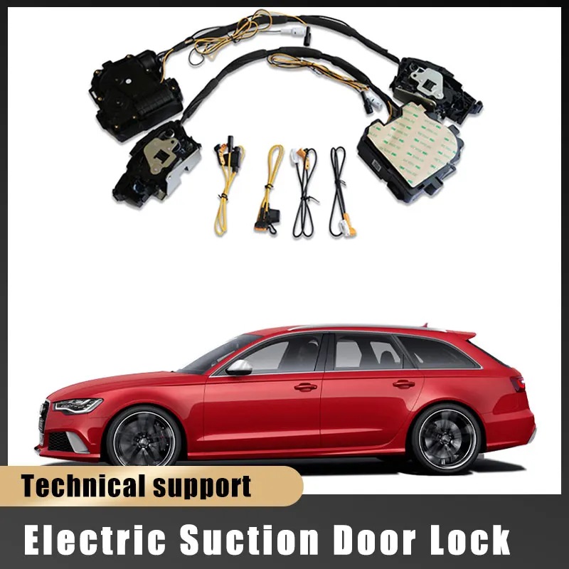 

Smart Auto Electric Suction Door Lock for Audi Rs6 2017-2023 Automatic Soft Close Door Super Silence Car Vehicle Door