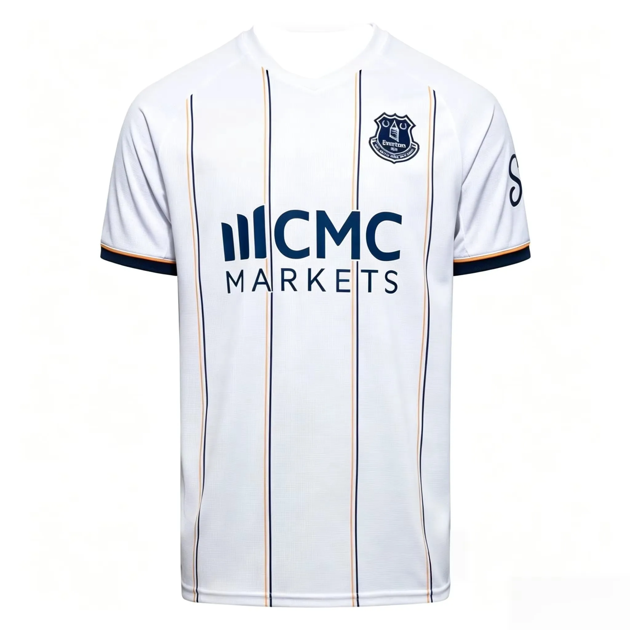 Heißes Y2k Everton Fußballtrikot Herren Fußball 3D T-Shirt Atmungsaktives Kurzarm-Sportshirt Trainings-Top Lässiger Sommer-Fan-Stil – Detail 5