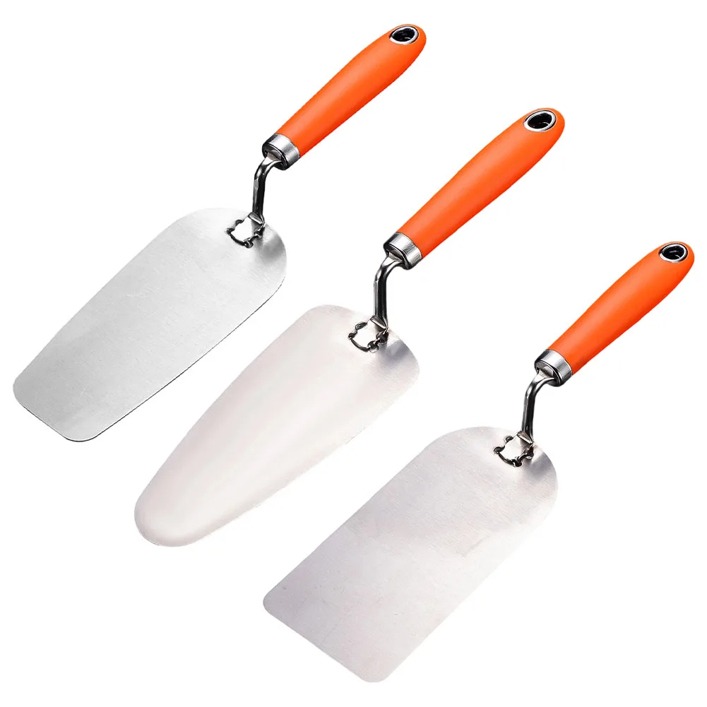 1PCS Plaster Trowel Dry Wall Paint Concrete Tile Bricklaying Cement Repair Construction Tools Stainless Putty-Knife Trowel