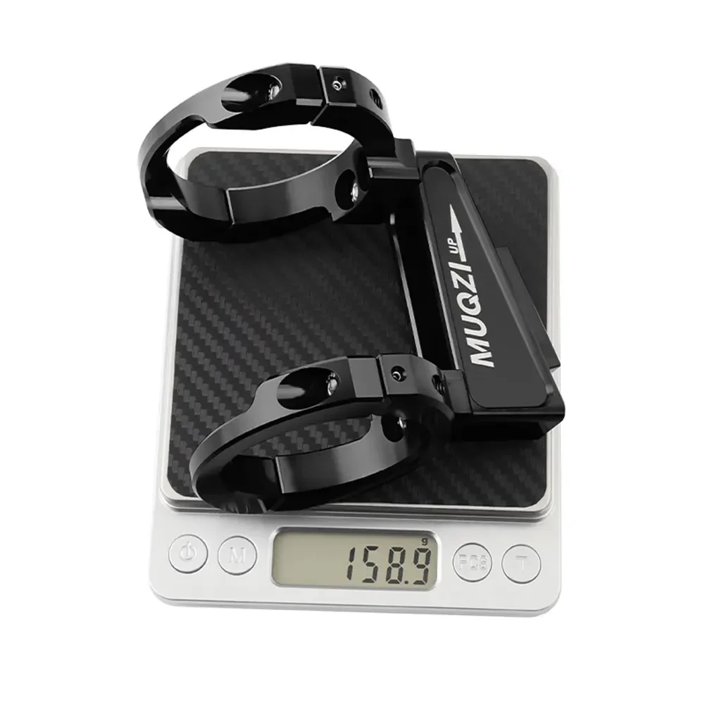 Aluminium Vouwfiets Voortas Carrier Mount Adapter Verstelbare Klem Ring Fiets Voorplank Mount Carrier voor Brompton