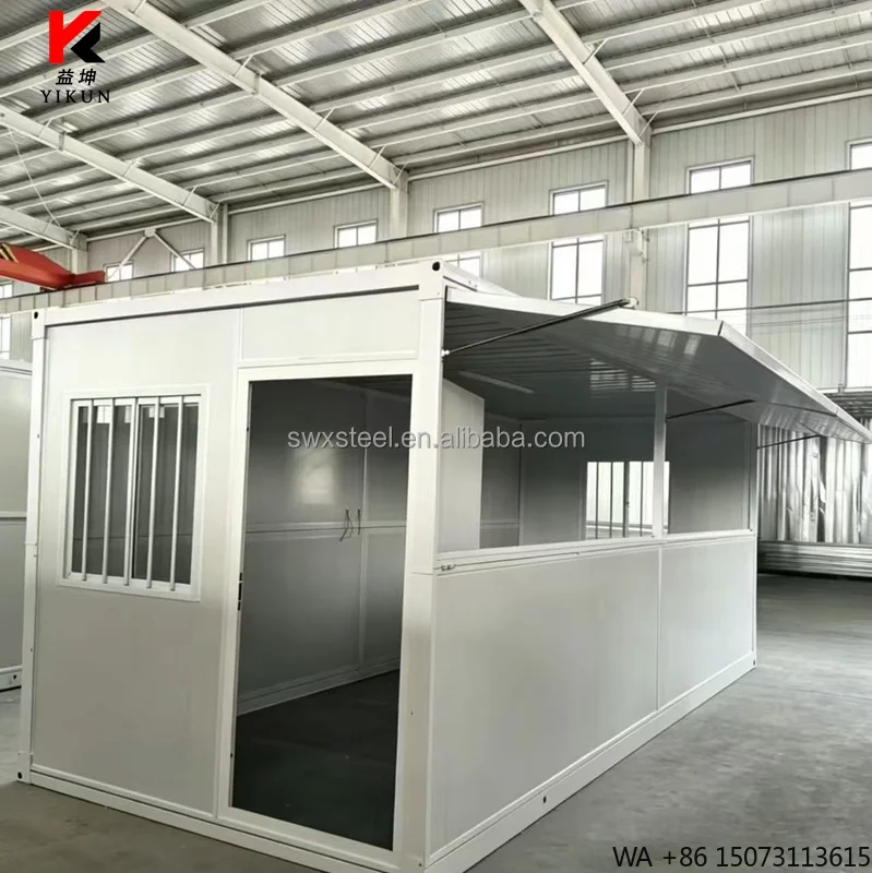 Wholesale 20ft Portable Folding House Container Steel Frame Office Technology Home Prefabricated House