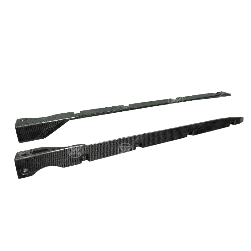 

For BMW X5 G05 Carbon Fiber Side Skirts Extensions Lip Flaps Canards Apron Side Bumper Splitters Cupwings Winglets Body Kit