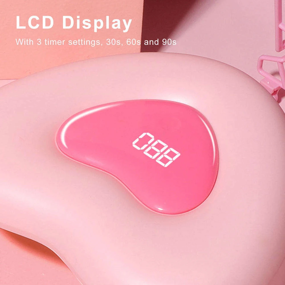 280W Roze Liefde Stijl Nail Fototherapie Machine Intelligente Inductie Nagelverwarming Lamp Uv Led Polish Verwarming Zon M5 Nagellamp