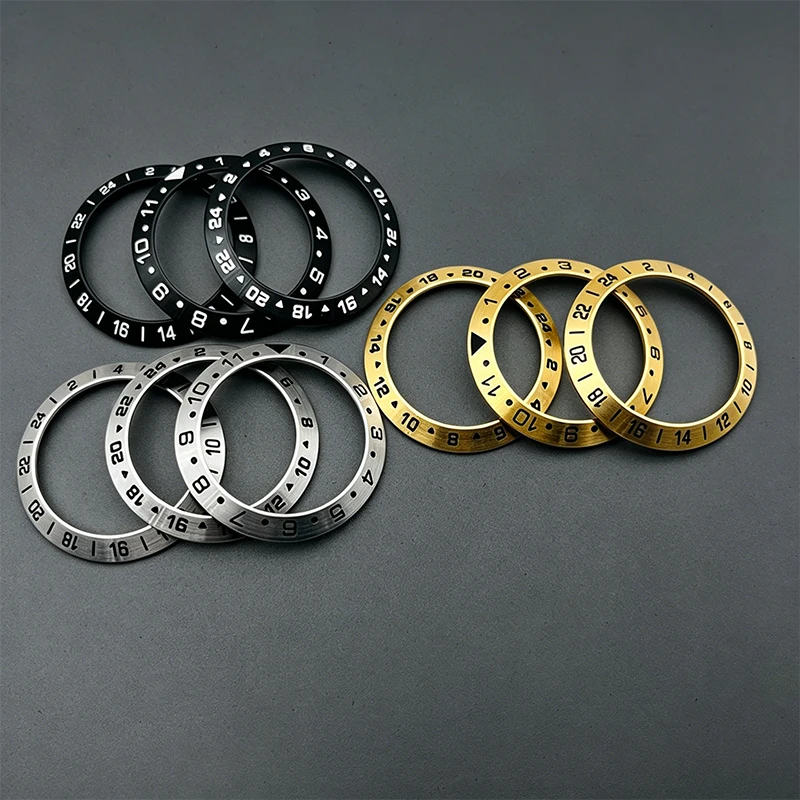 Mod Number Stainless Steel Watch Case Bezel Rims Steel Ring Fits Seiko SKX007 SKX009 SKX011 SRPD Watch Repair Parts