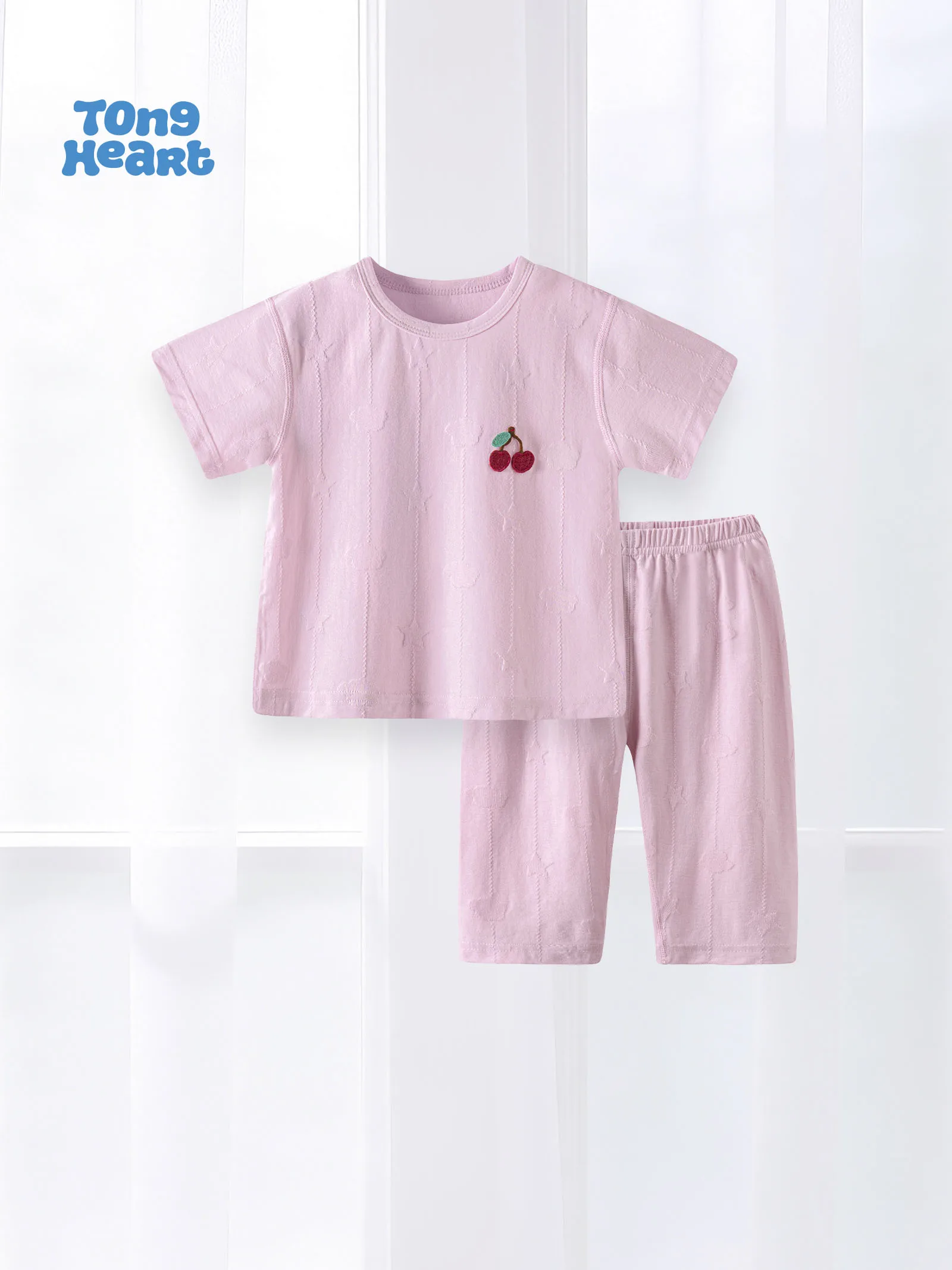 Baby Set - New Summer Style Children's Homewear Set - Short-sleeved Baby Clothing for 7-8 Months Old