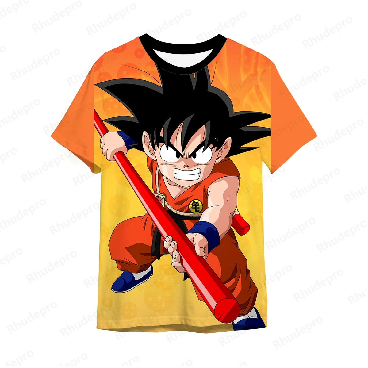 New Anime DragonBallZ Children's T-shirt Tops Vegeta Men Summer Hip Hop Goku Fashion Harajuku Style Short Sleeve T-shirts