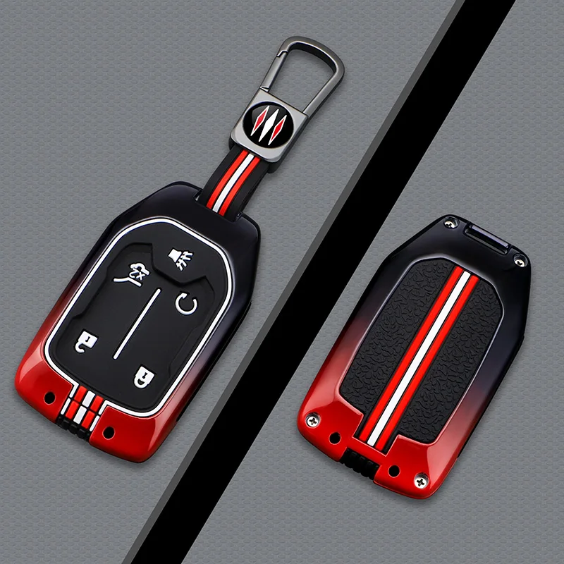 Car Key Case Cover Shell Fob Holder for GMC Terrain 2019 for Chevrolet Suburban 2019 Car Interior Styling Accessories