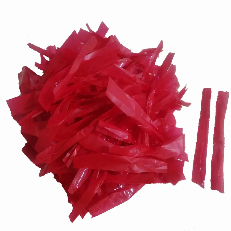 

Cheer Pompoms DIY Material, Sports Game, Party Club, Wedding Rain Ribbons, Color Can Free Combination, 24.5cm, 1000 PCs/Set