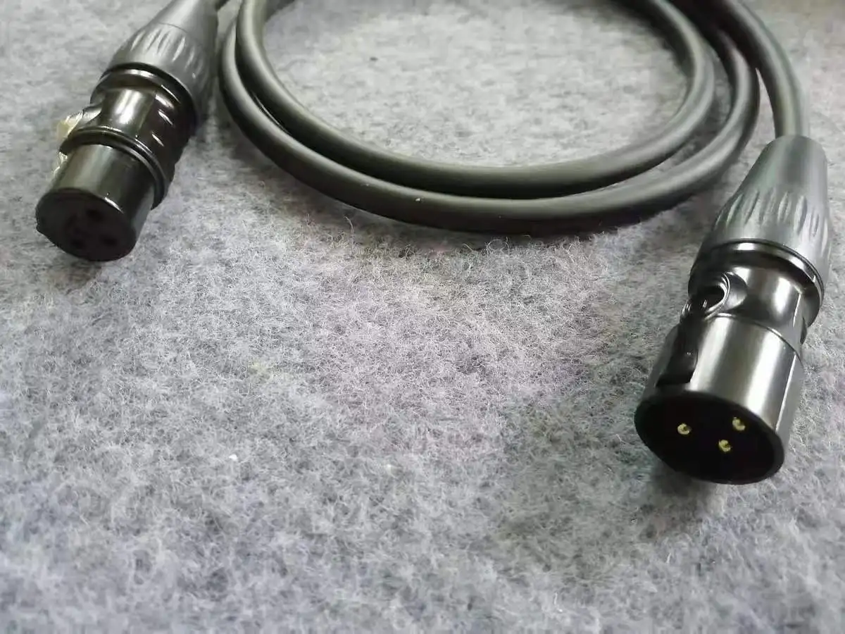 HIFI ETA ARES-1 110Ohm XLR 3Pin Balance Coaxial Signal Digital AES/EBU Interconnect Balanced Audio Cable Male To Female