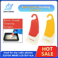 Light curing 3D Printer Parts Resin Trough Tank Cleaning Scraper for Anycubic Photon Elegoo MARS LCD DLP SLA Color Random