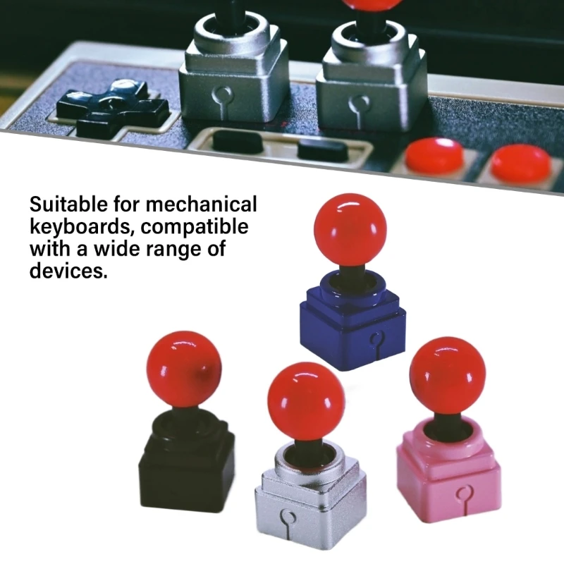 Винтажный игровой джойстик K20, металлический колпачок для настраиваемых механических клавиатур