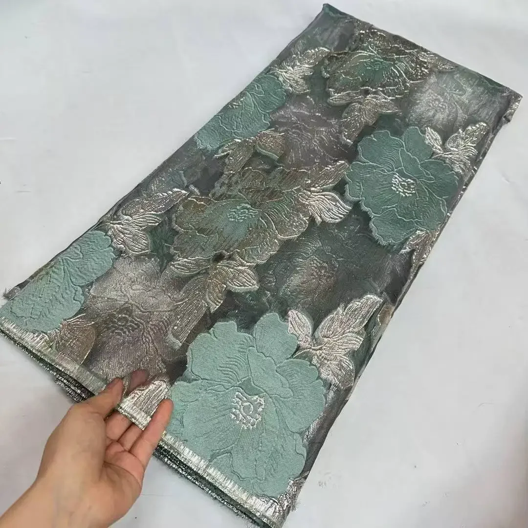 

Newest Swiss Cotton Voile Lace Fabric Embroidery High Quality African Guipure Cotton Lace 5 Yards For Women Wedding Party RA860